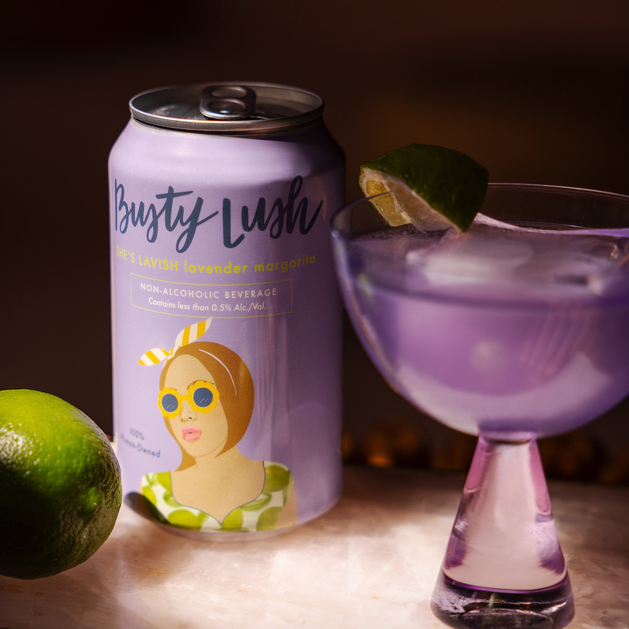 She's Lavish Lavendar Margarita Craft Mocktail 12-Pack