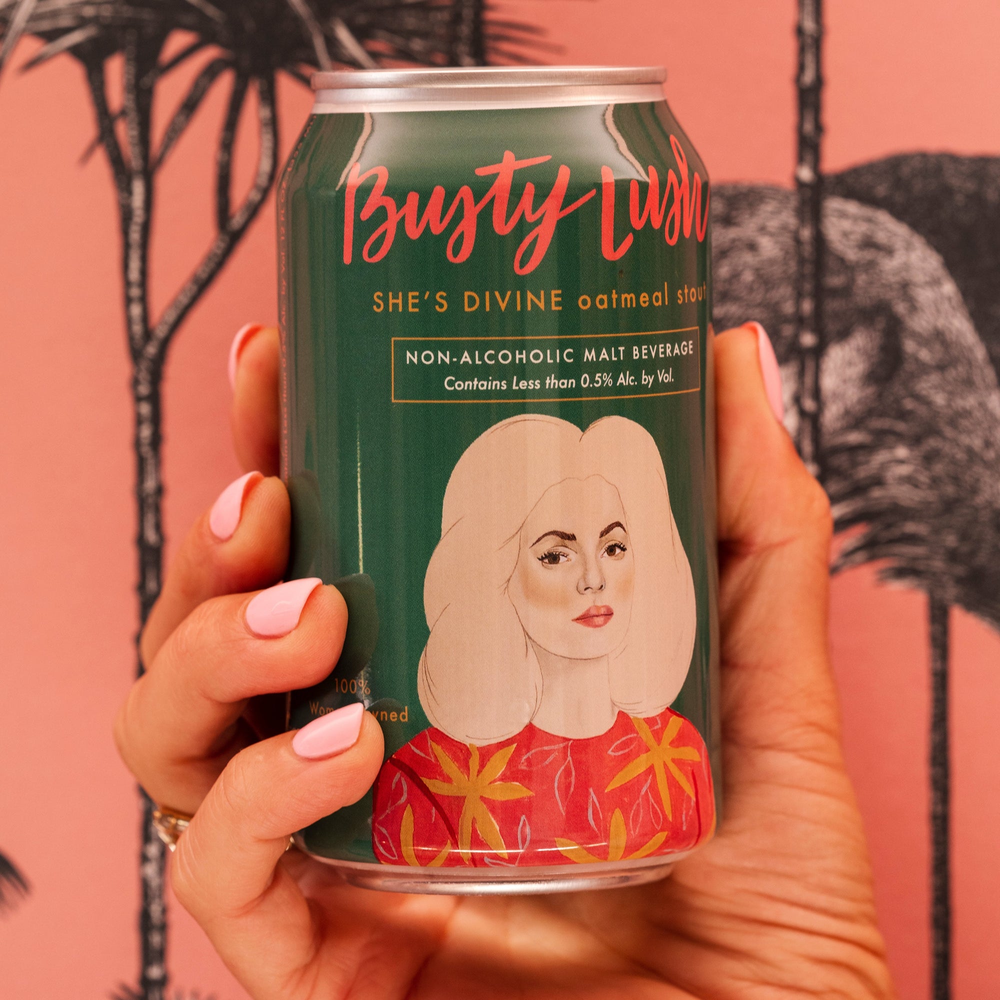 She’s Divine Oatmeal Stout NA Craft Beer 12-Pack