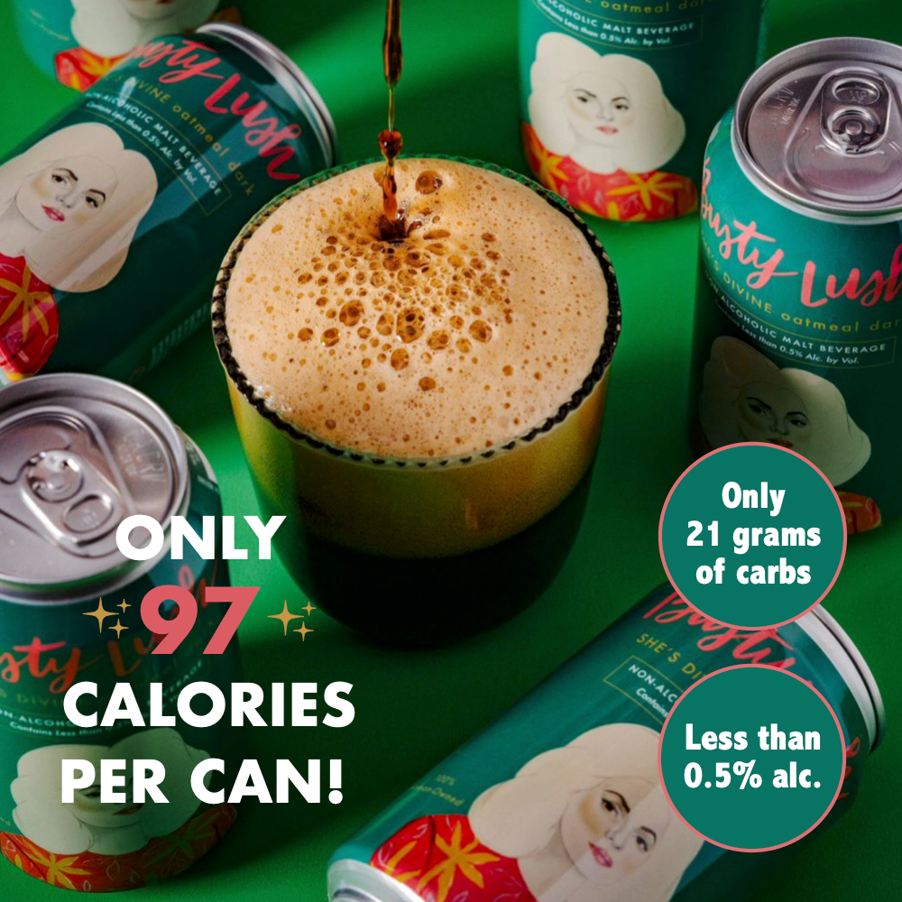 She’s Divine Oatmeal Stout NA Craft Beer 12-Pack